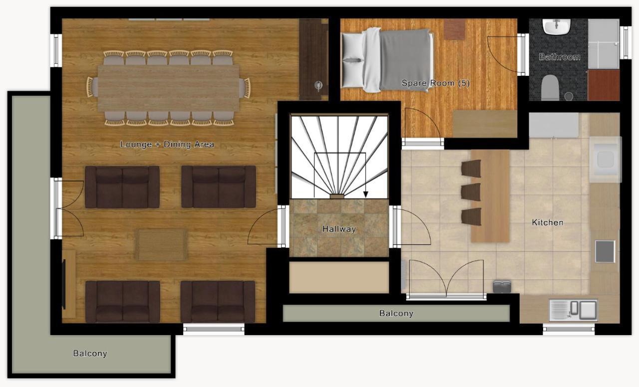 Chalet Aventure B&B Les Gets Eksteriør bilde